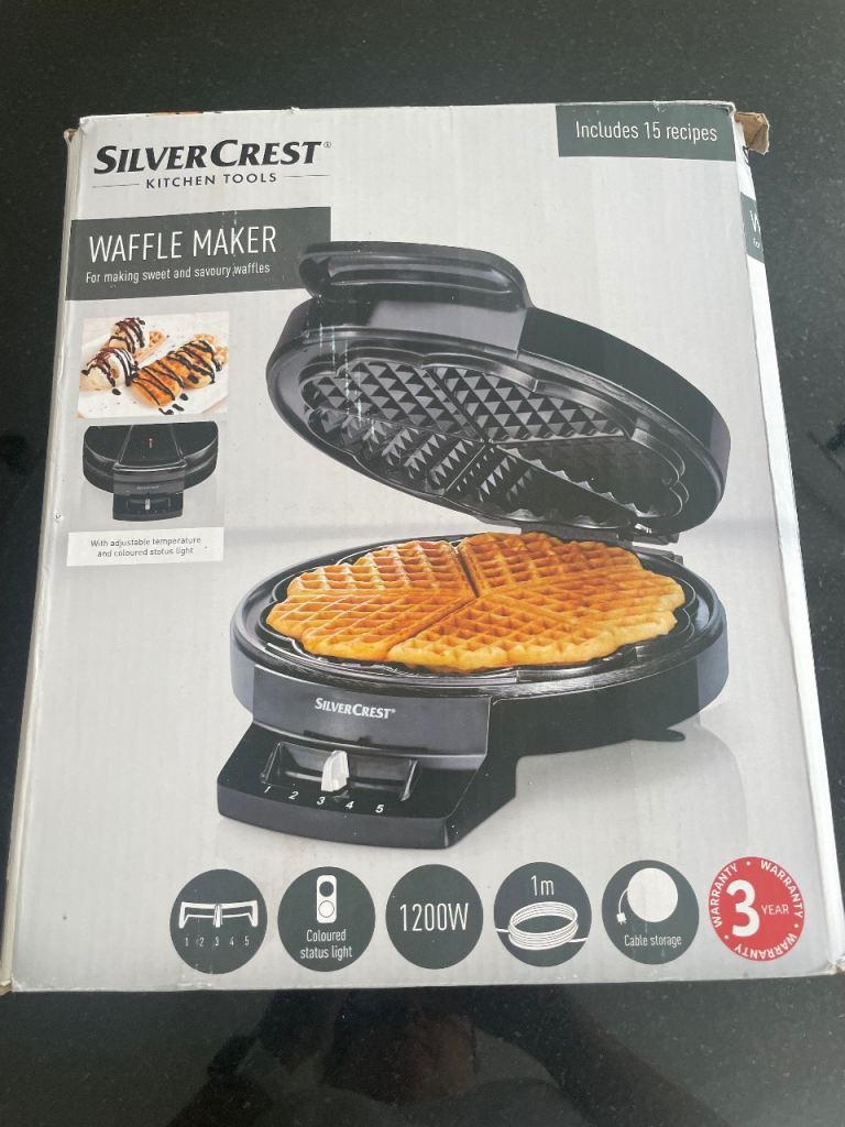 Waffle Maker - hardly used £12