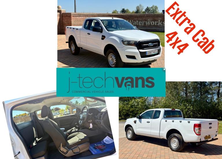 2017 Ford Ranger Pick Up Extra Cab XL 2.2 TDCi 150 4WD PICK UP Diesel Manual
