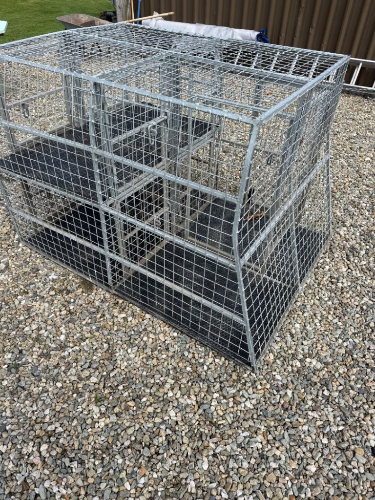 Pet cage for van 