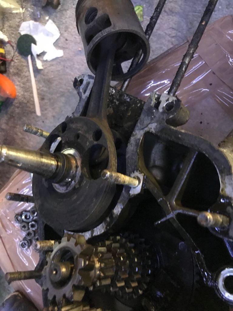 1962 Vespa 150s unfinished project 