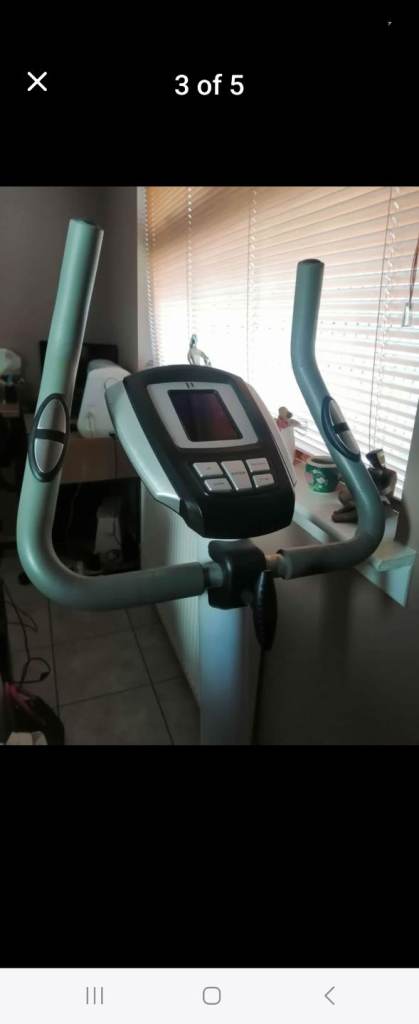 Kelly holmes exercise bike 