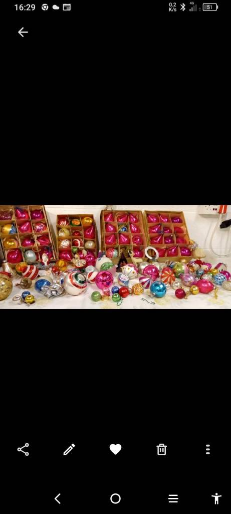 Christmas tree decorations