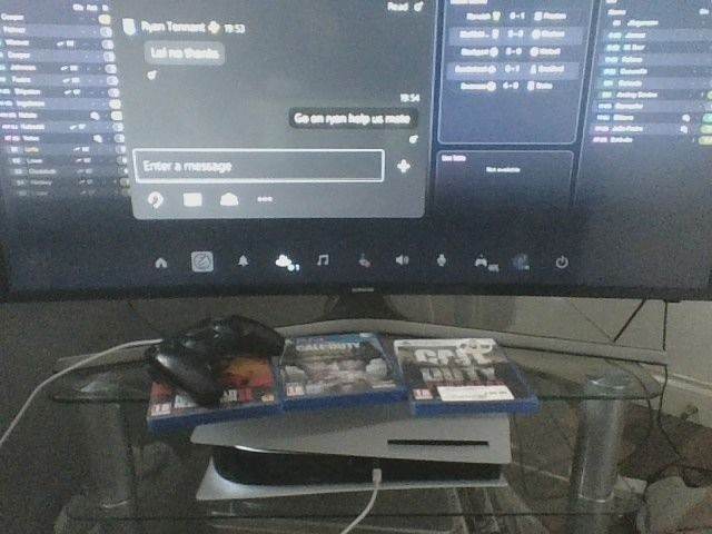 Playstation 5 3 games and controller 