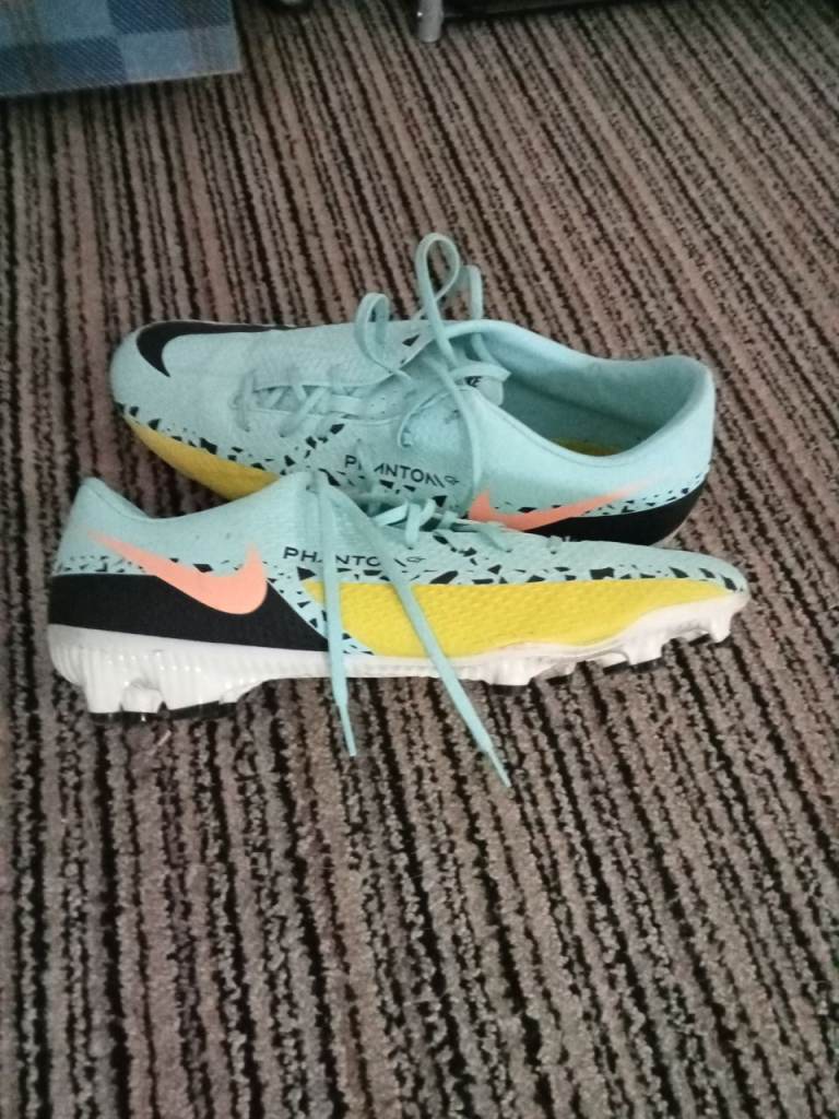 Nike Phantom Football Boots - Multicoloured, Good Condition