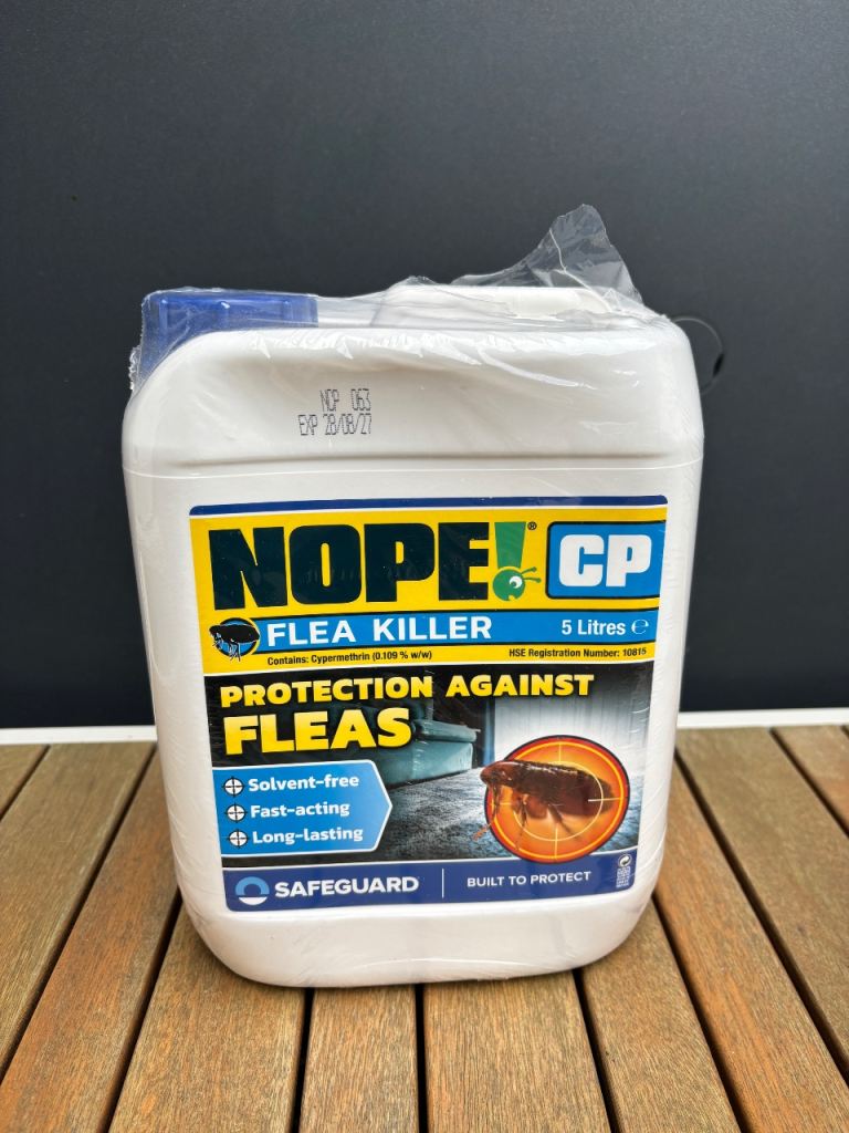 NOPE! Flea Killer 5 Litres NEW & SEALED