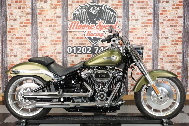 2022 HARLEY DAVIDSON FLFBS FAT BOY 114 - 1,423 MILES - 1 OWNER - VANCE AND HINES