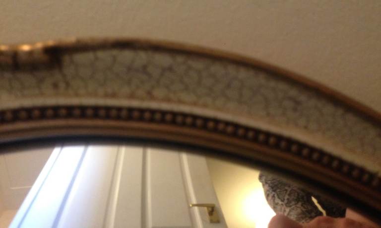 Beautiful Vintage Convex Mirror