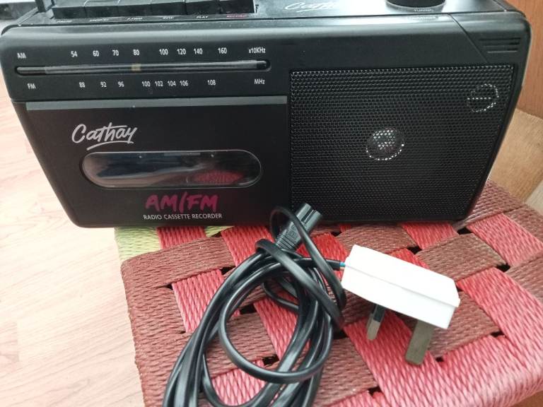 Cassette radio player 