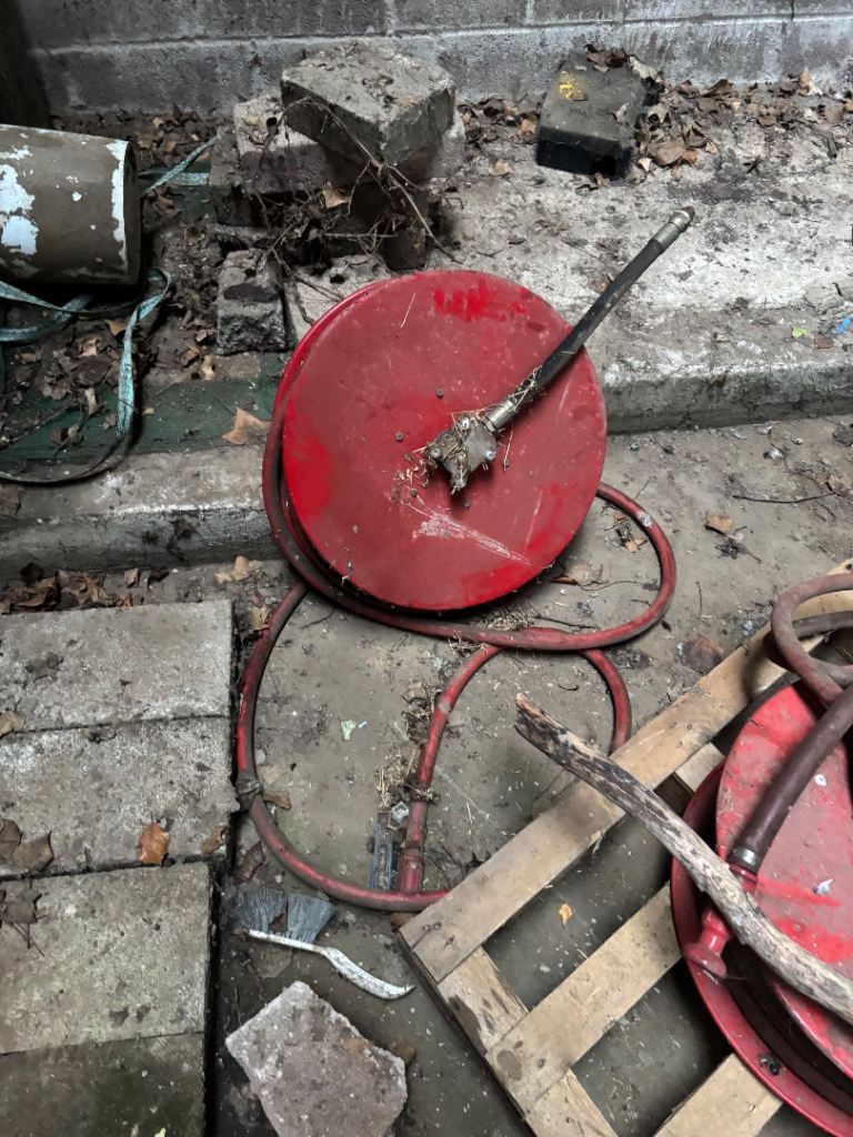 Fire hose and reel 