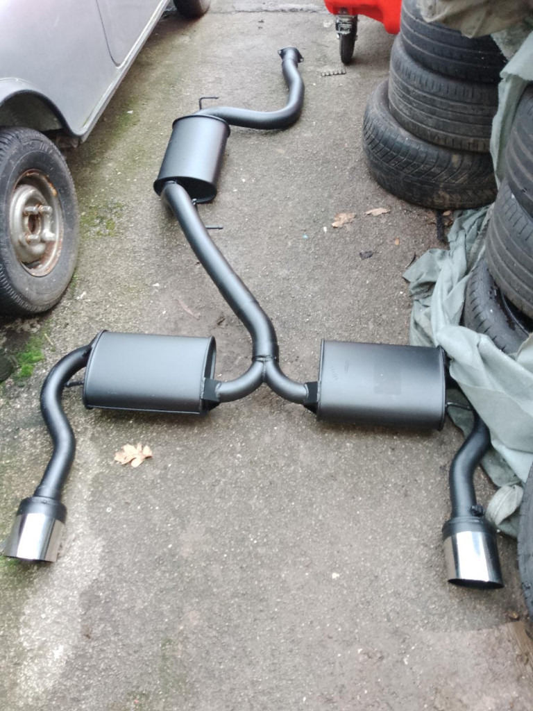 FOCUS STI PERFORMANCE EXHAUST SYSTEM WITH OR WITHOUT EXTRA SILENCER