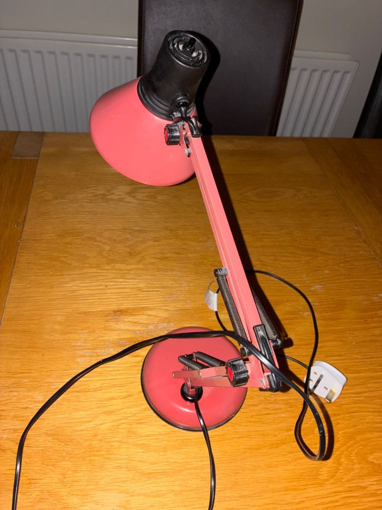 Red angle lamp