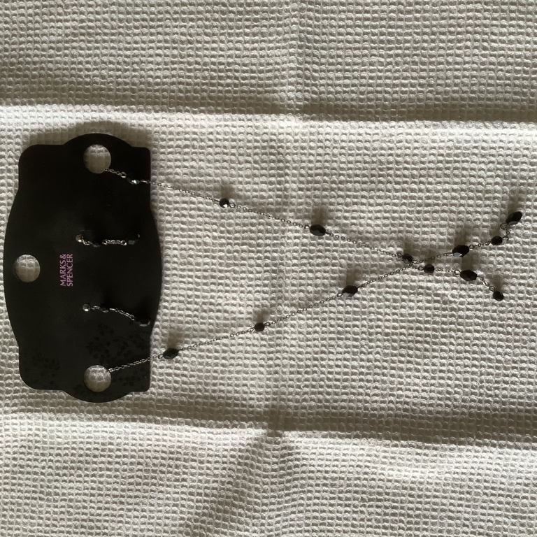 Necklace and earrings