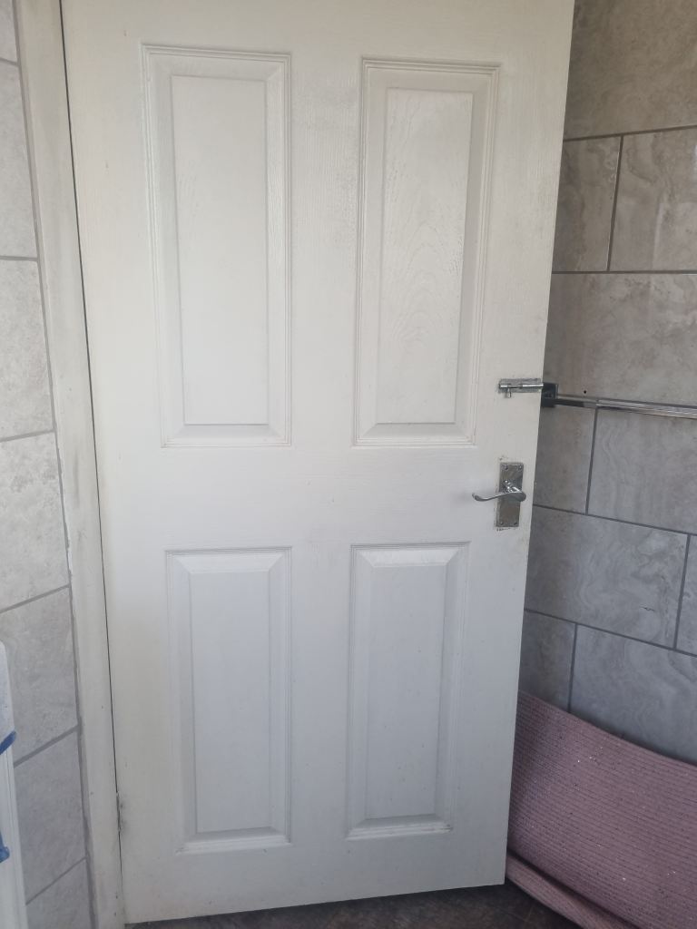 White internal Wood doors