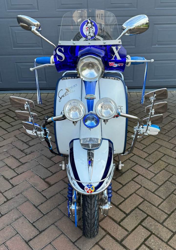 1966 Lambretta Italian SX200 Scooter V5C Registration Matching Frame & Engine Rebuilt & Unused