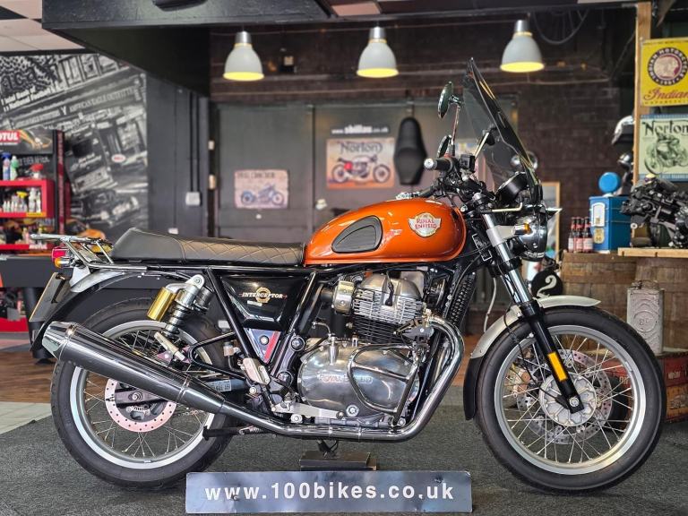 2019/69 ROYAL ENFIELD INTERCEPTOR 650cc EXTRA'S 1,095 MILE'S 