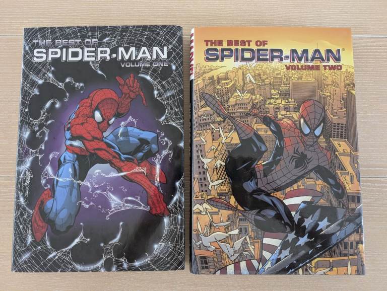 The Best of Spider-Man Volumes 1 & 2 Hard Cover Books