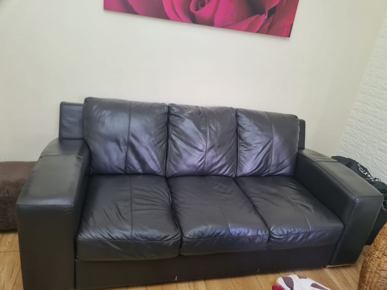 2 x 3 seater sofas