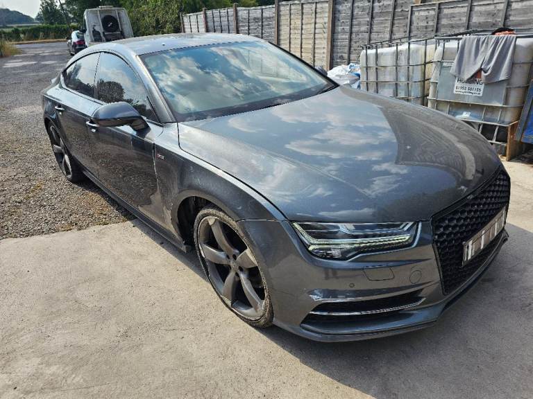 BREAKING AUDI A7 4G8 S-LINE 3.0 TDI V6 QUATTRO AUTOMATIC 2017 FOR PARTS ONLY