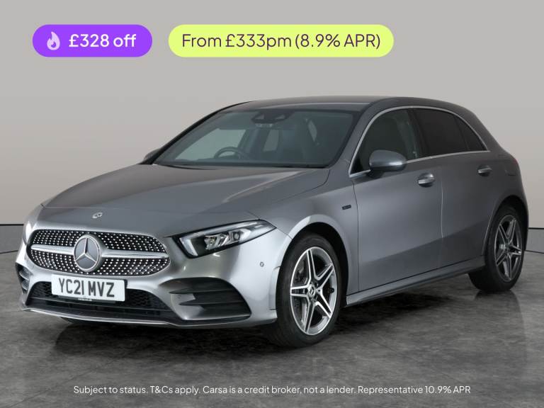 2021 Mercedes-Benz A-Class 1.3 A250e 15.6kWh AMG Line (Premium 2) Hatchback 5dr Petrol Plug-in Hy...