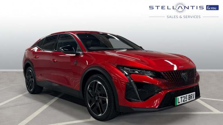 2025 Peugeot 408 58kWh GT Fastback 5dr Electric Auto (210 ps) Hatchback Electric Automatic