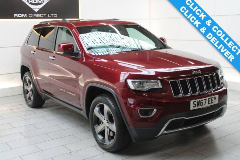 2017 Jeep Grand Cherokee 3.0 V6 CRD Limited Plus SUV 5dr Diesel Auto 4WD Euro 6 (247 bhp) ESTATE ...