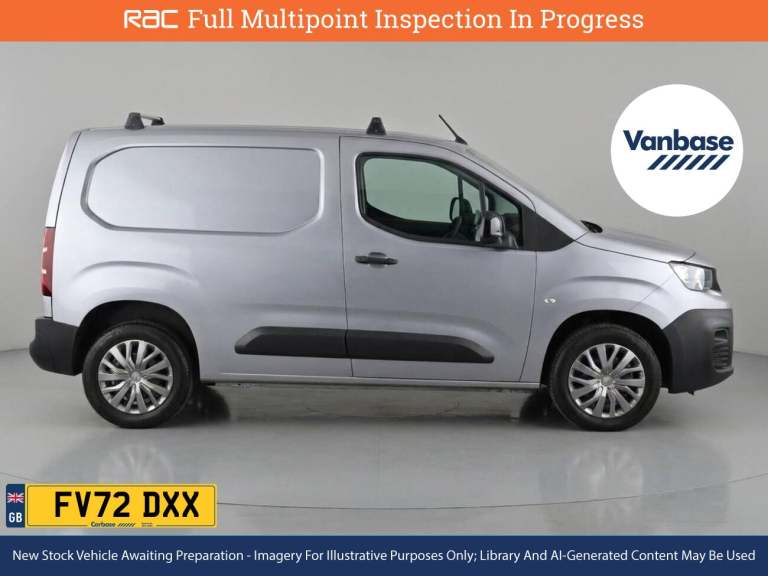 2022 Peugeot Partner 1.5 BlueHDi 1000 Professional Premium Standard Panel Van 5dr Diesel Manual  ...