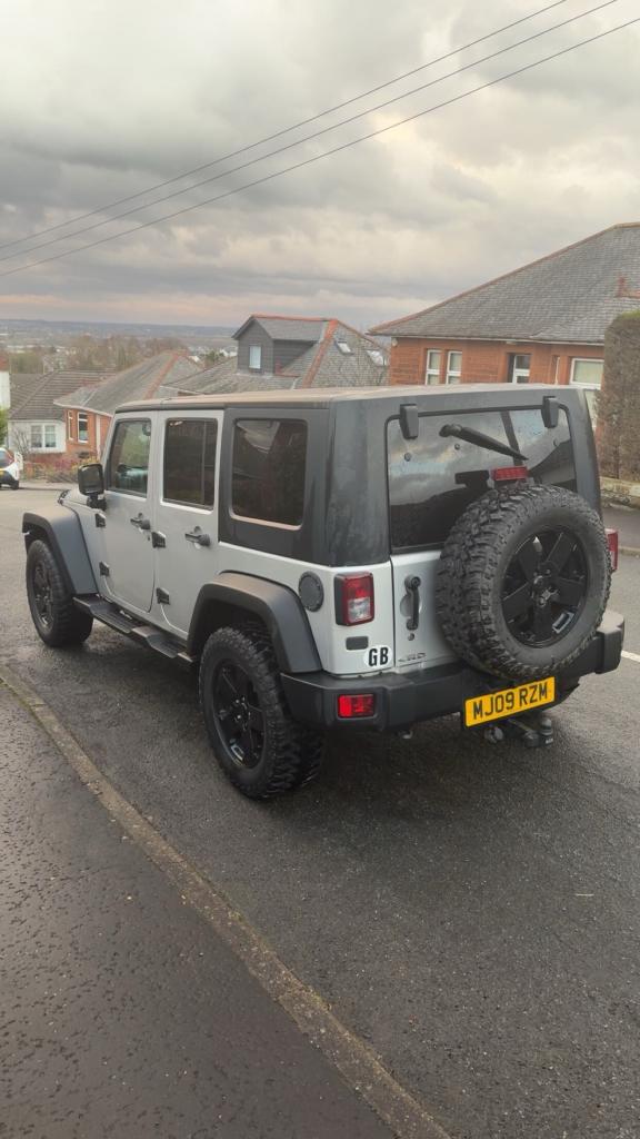 2009 Jeep Wrangler 2.8 CRD Sahara Unlimited 4dr Auto CONVERTIBLE Diesel Automatic
