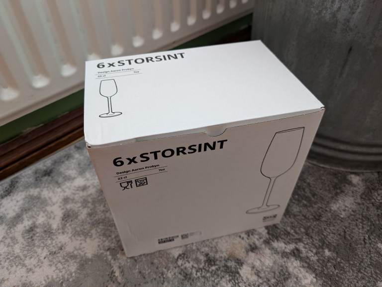 IKEA champagne glass