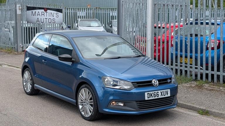 2016 Volkswagen Polo 1.4 TSI ACT BlueGT 3dr,37K,150BHP HATCHBACK Petrol Manual