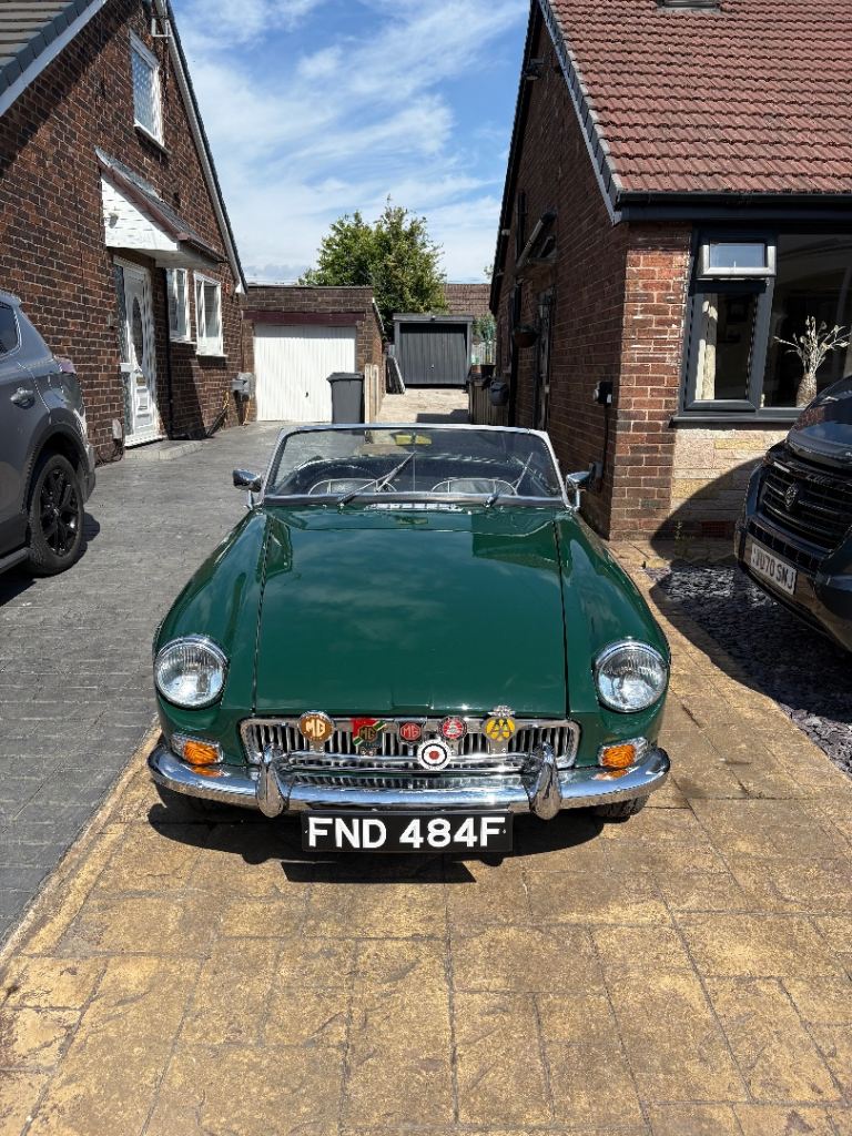 MGB Roadster, 1967mk1, British racing green