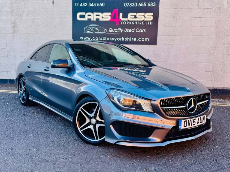 2015 Mercedes-Benz CLA CLA 180 AMG Sport 4dr Tip Auto SALOON Petrol Automatic