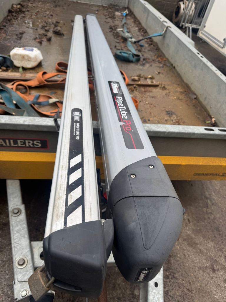 Rhino pipe tube Pro 3m unlined x 1 and 1 No. Van Vault tube 100 3030 x 90 x 126mm