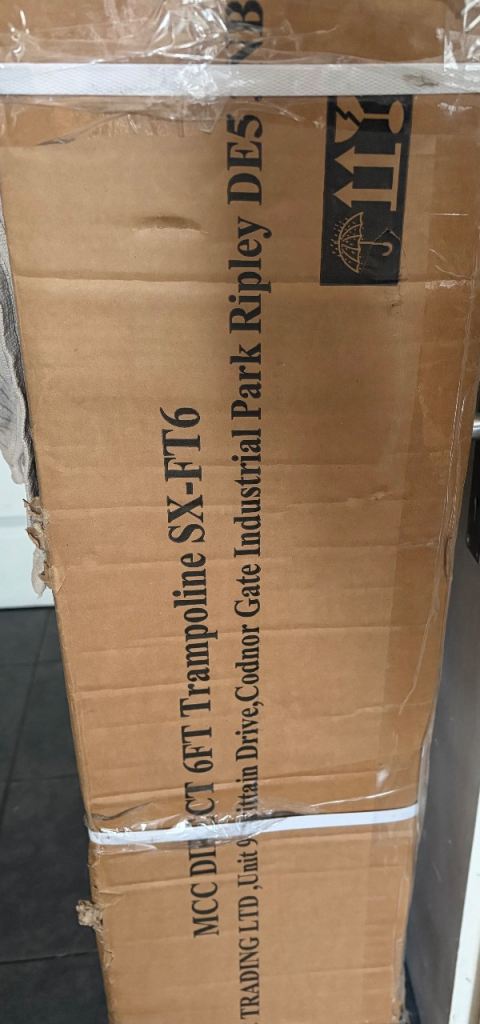 6ft Trampoline with net - Brand new in box