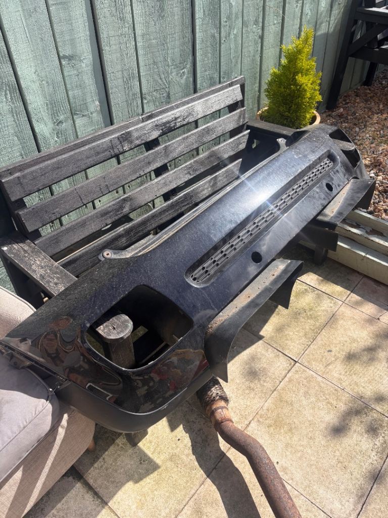 R56 jcw rear bumper challenge GP diffuser