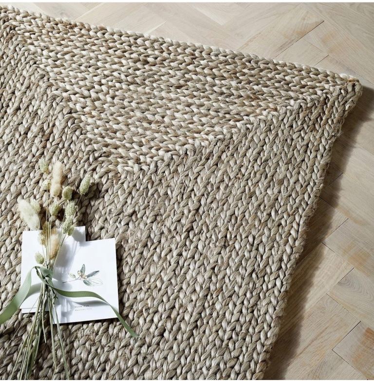 The white company jute braided runner rug 