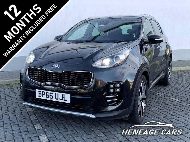 2017 Kia Sportage 2.0 CRDI GT-LINE 4WD AUTOMATIC 5-Door SUV Diesel Automatic