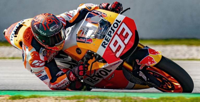 RARE #SHOEI X-SPIRIT 3 MOTORCYCLE HELMET - MARC MARQUEZ TEST' - MEDIUM - £380