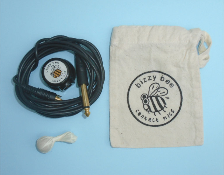 bizzy bee contact microphone (original RCA model) + 2M cable