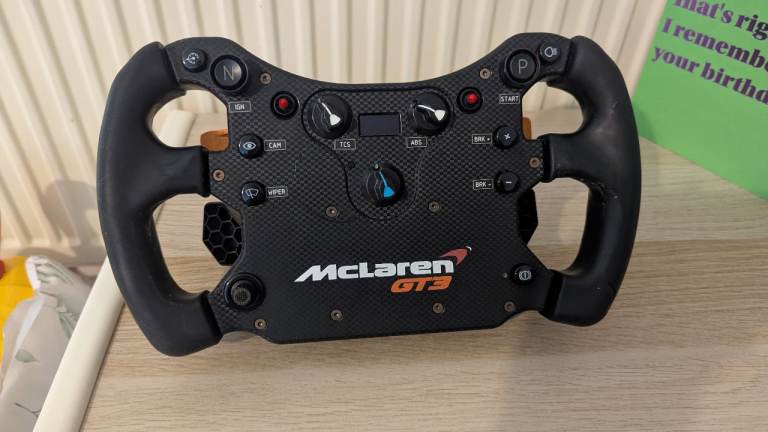 McLaren GT3 Sim Racing Wheel for PC (qr1 lite)