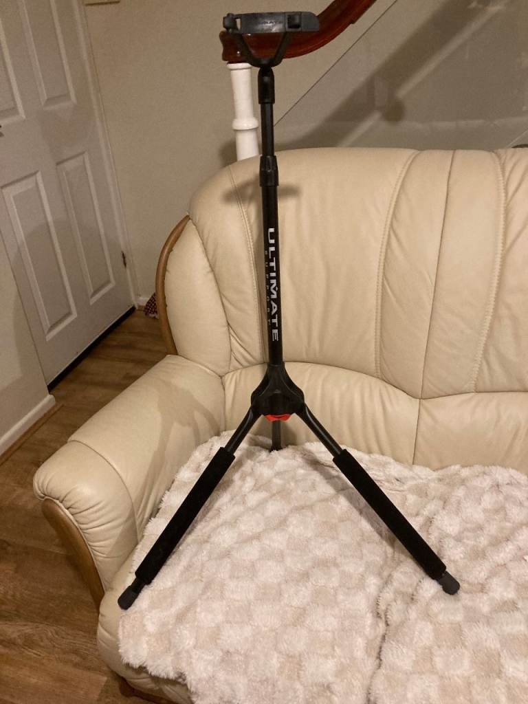 @ GS200 ULTIMATE SUPPORT STAND FOR ELECTRICS / ACOUSTICS.. AS NEW.. RRP £37.. PLEASE SEE ALL PICS @