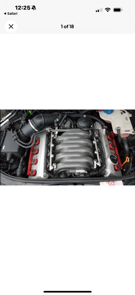 Audi s4 4.2 complete engine + gearbox 