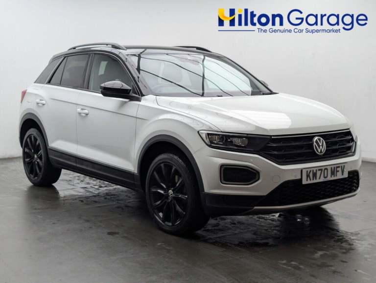 2021 Volkswagen T-Roc 1.5 TSI EVO Black Edition SUV 5dr Petrol Manual Euro 6 (s/s) (150 ps) PARKI...