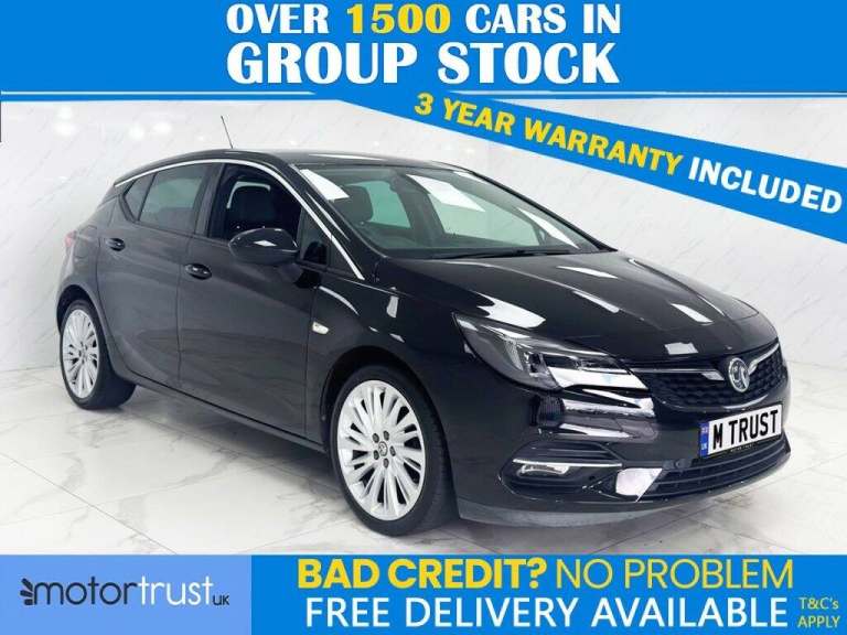 2021 Vauxhall Astra 1.2 Turbo 145 Griffin Edition 5dr HATCHBACK PETROL Manual