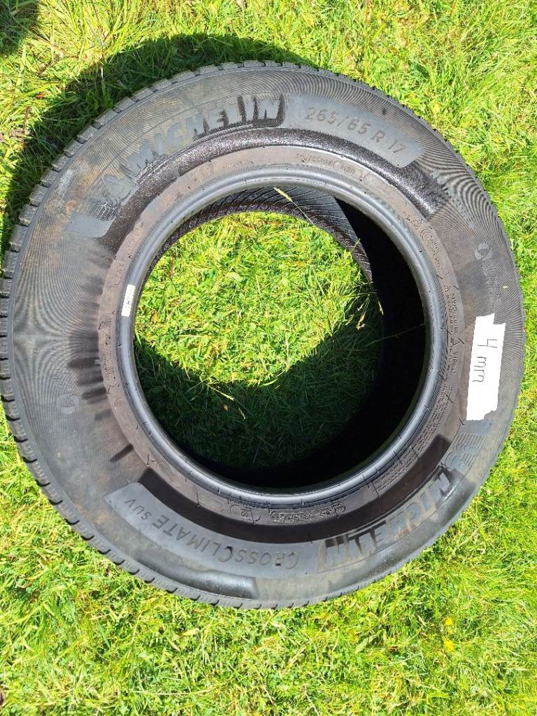 4x Michelin CrossClimate SUV 265/65 R17