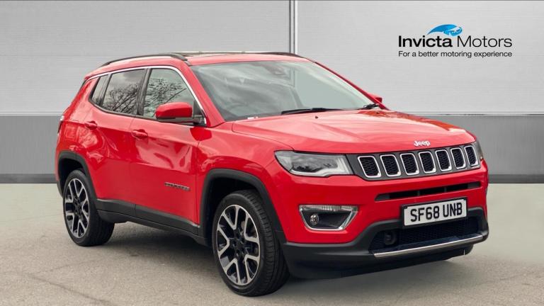 2018 Jeep Compass 1.4 Multiair 140 Limited 5dr (2WD) (Plus Pack) Petrol