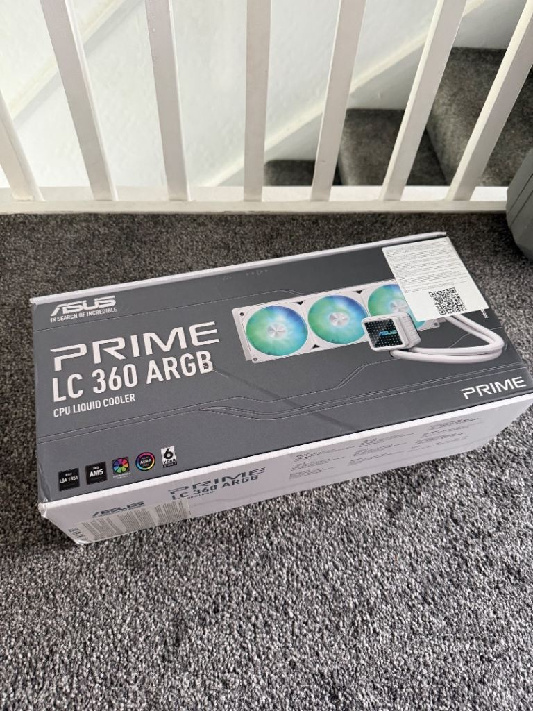 ASUS Prime LC 360 ARGB AiO CPU Liquid Cooler - NEW