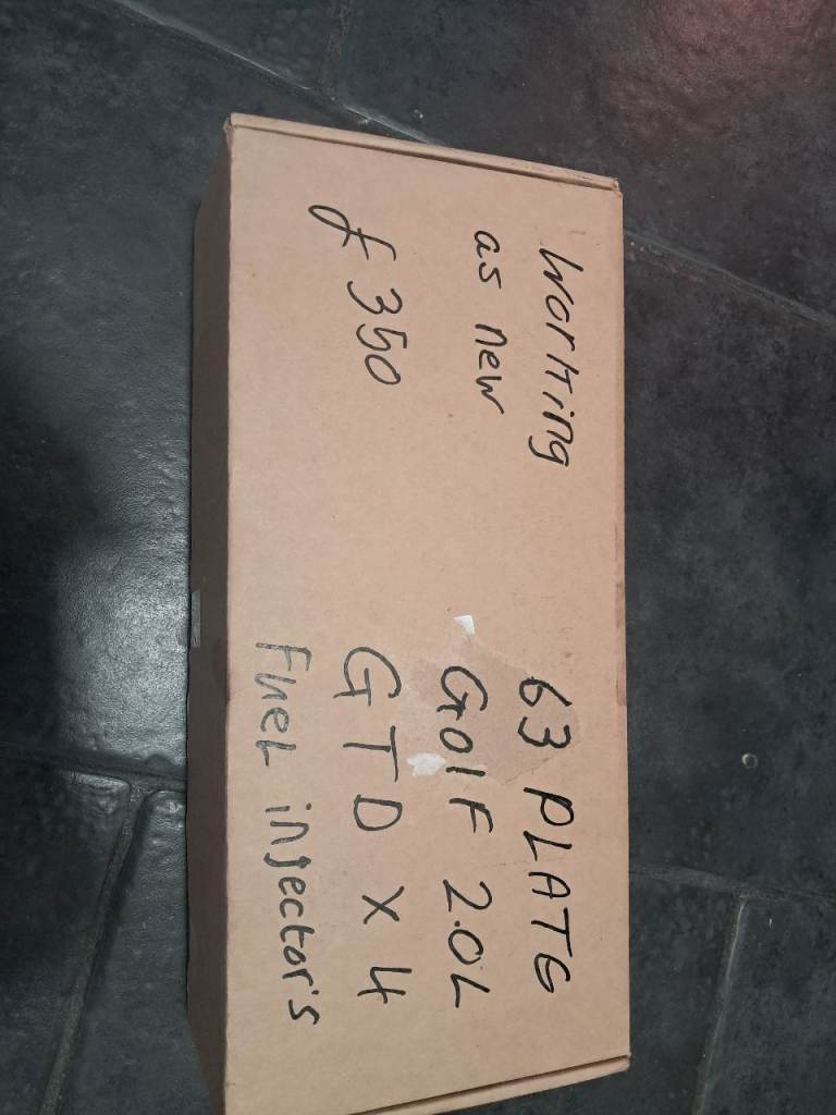 2.0l vw golf gtd injectors 63 plate