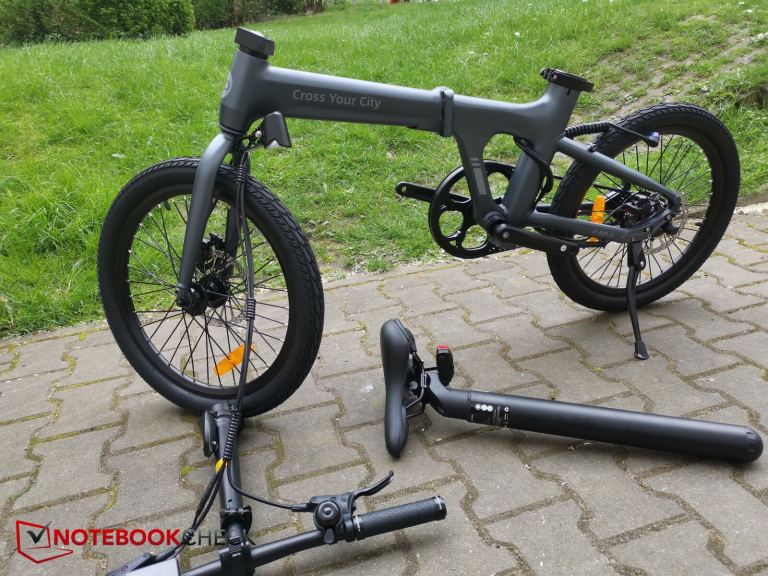 Folding Electric Bike – Grey, Battery Not Working