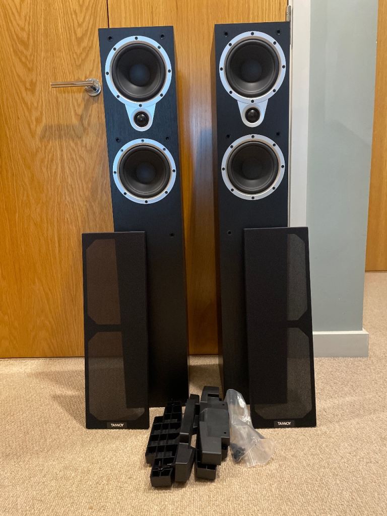 Tannoy Eclipse 3 Floor Standing Speakers - Black, Good Condition