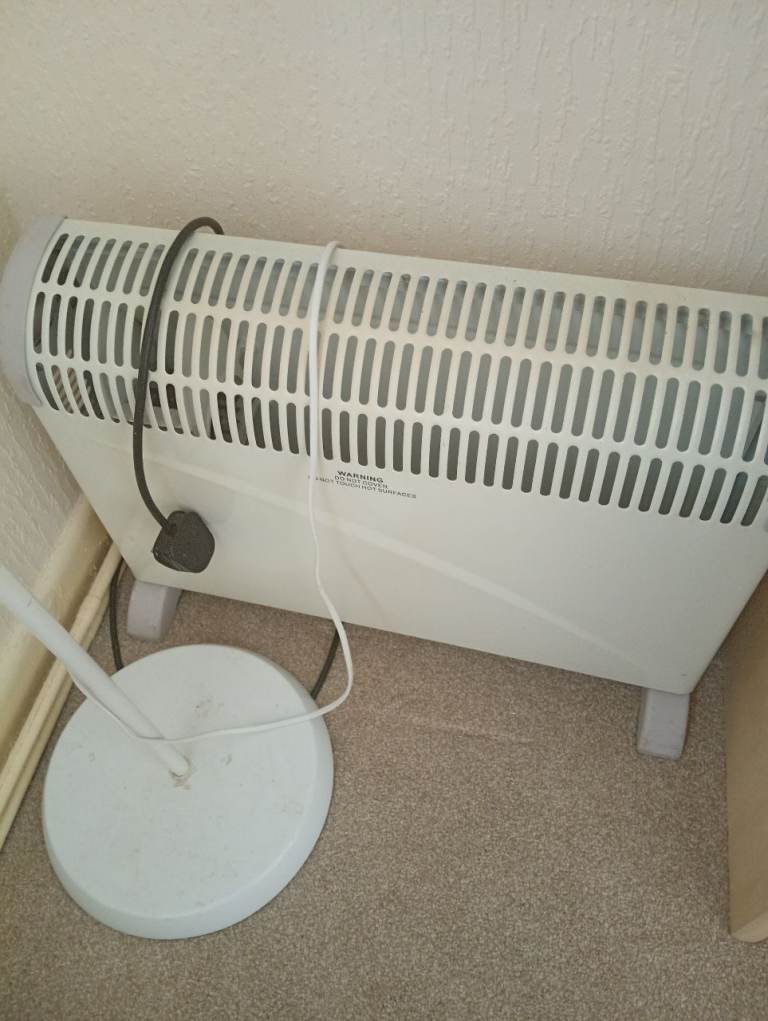 Electric Heater – Good Working Order, White